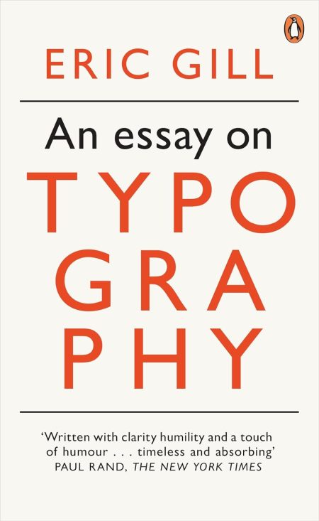An Essay on Typography - Eric Gill